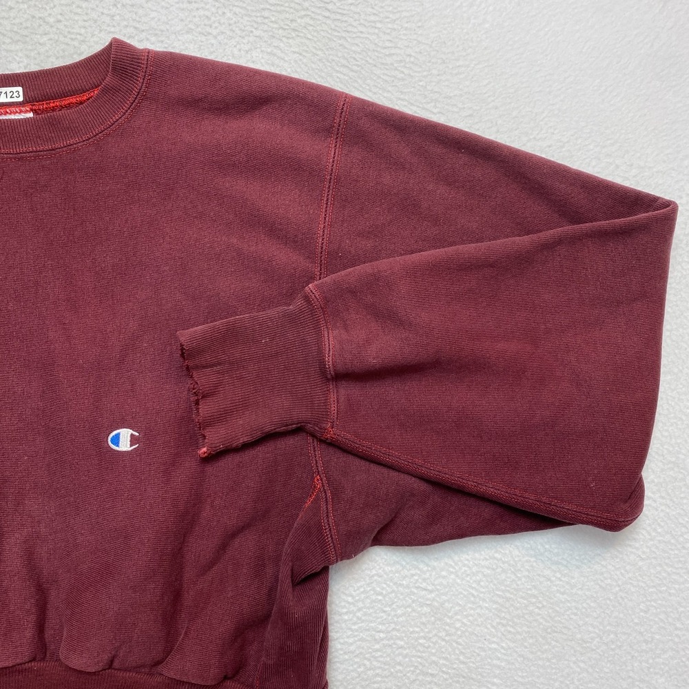 ChampionSweatshirt Womens XL Red Made In USA Pullover  Reverse Weave - Picture 2 of 16